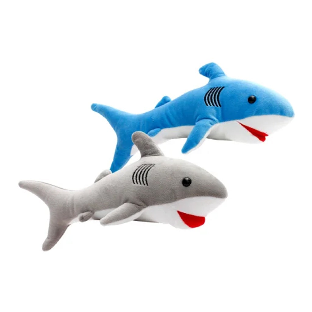 Small hot sale shark plush