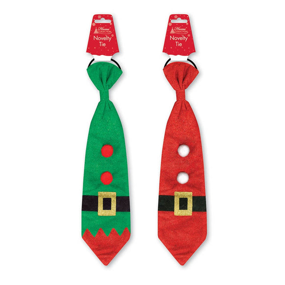 XMAS NOVELTY TIE ASSORTED