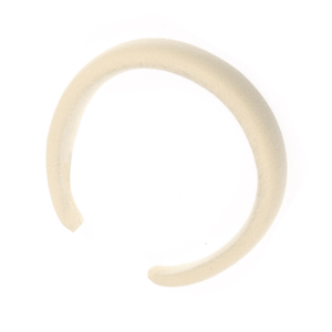 ALICE BAND PADDED CREAM