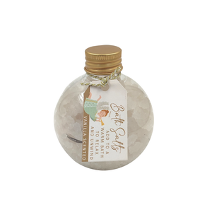 XMAS BATH CRYSTALS 200ML VANILLA SCENTED ANGEL