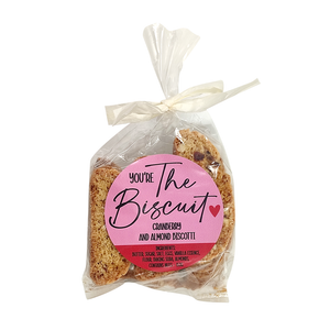 BISCOTTI 150G CRANBERRY & ALMONDS YOU'RE THE BISQUIT (EXPIRY 31/01/2025)