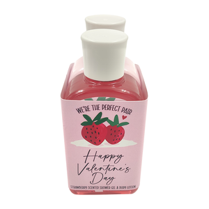 BODY WASH & LOTION DUO STRAWBERRY DELIGHT