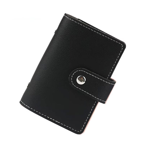 CARD HOLDER FLIP THRU IN BLACK