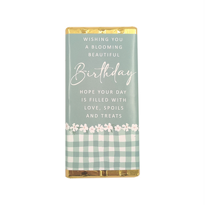 CHOCOLATE 100G WILD FLOWERS BLOOMING BIRTHDAY