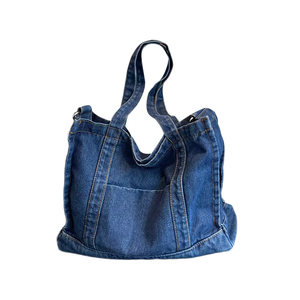 BAG TOTE DENIM NAVY