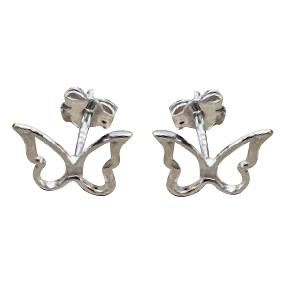 EARRING OPEN BUTTERFLY STUD