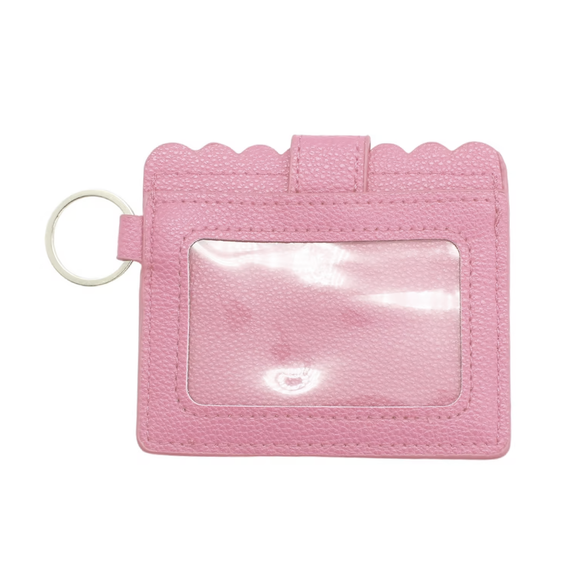 KEYRING PURSE LIGHT PINK