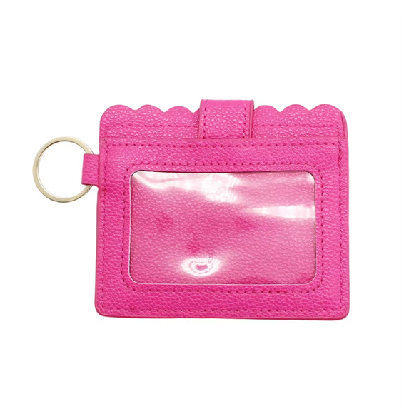 KEYRING PURSE HOT PINK