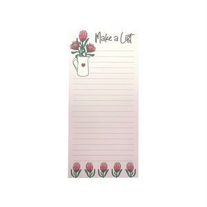 LIST PAD PINK PROTEA