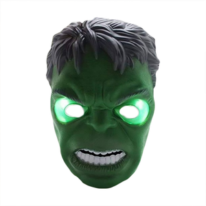 MASK HULK WITH LED LIGHT UP EYES