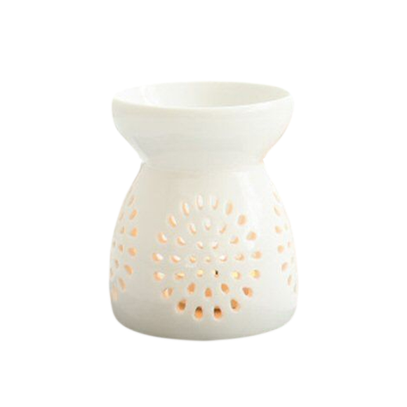 OIL BURNER WHITE CIRCULAR CUT OUT DESIGN