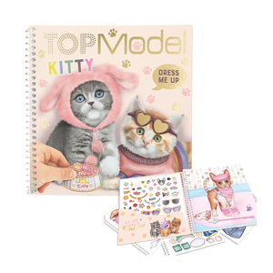 TM DRESS ME UP KITTY STICKER BOOK