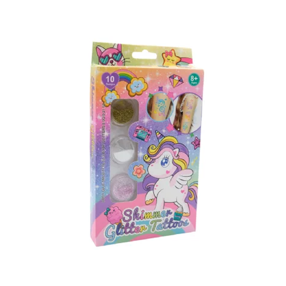 TATTOOS  SHIMMER GLITTER UNICORN