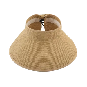 HAT VISOR ROLL UP KHAKI