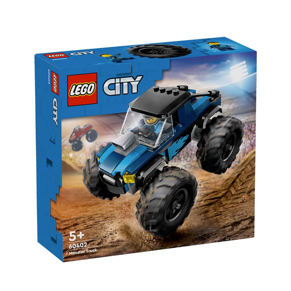 LARGE CITY BLUE MONSTER TRUCK