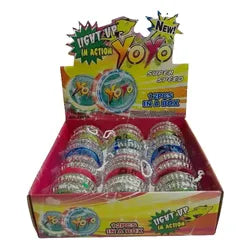 YOYO TRANSPARENT ASSORT COLOURS