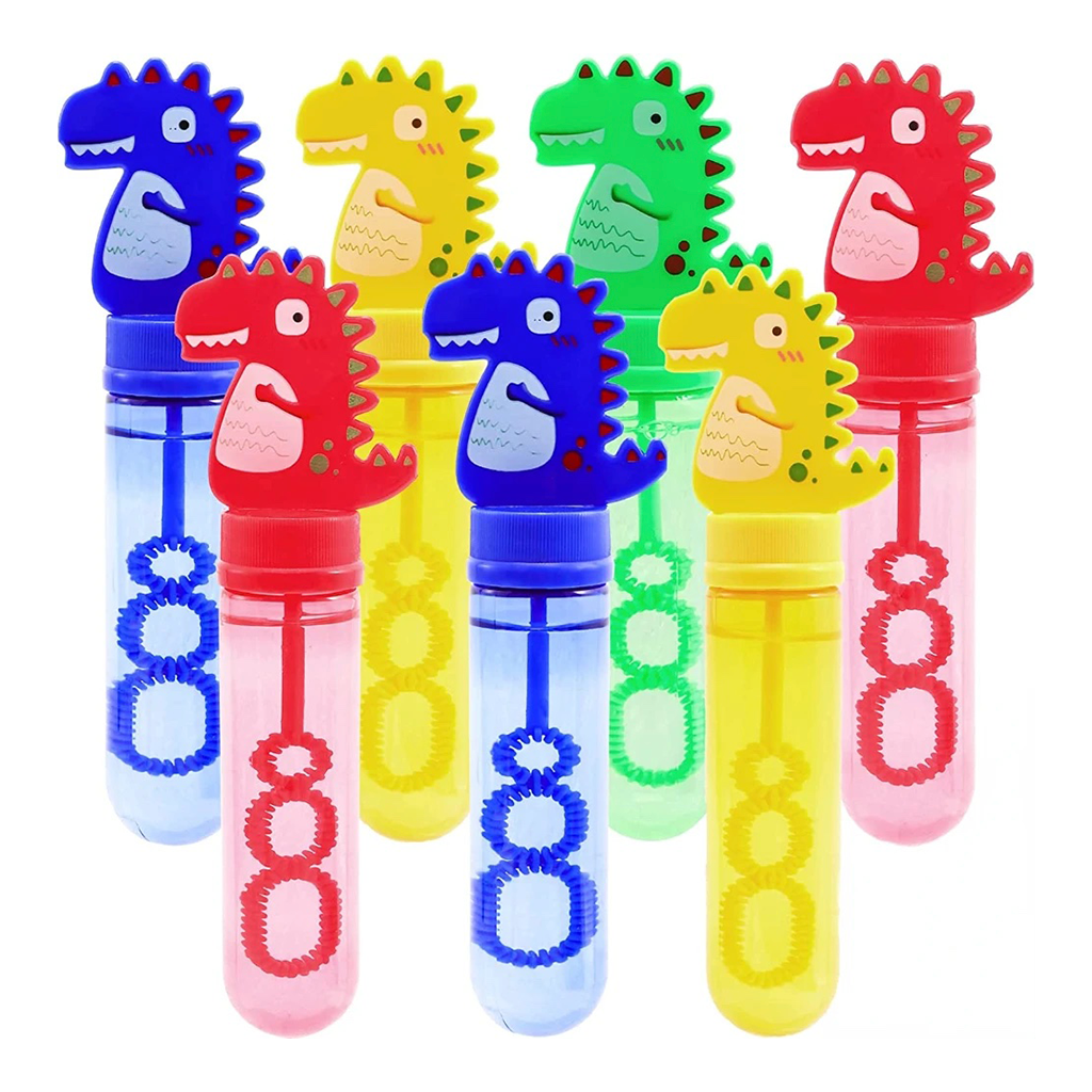 BUBBLE WAND MINI DINO ASSORTED COLOURS – NIKKI'S The Gift Shop